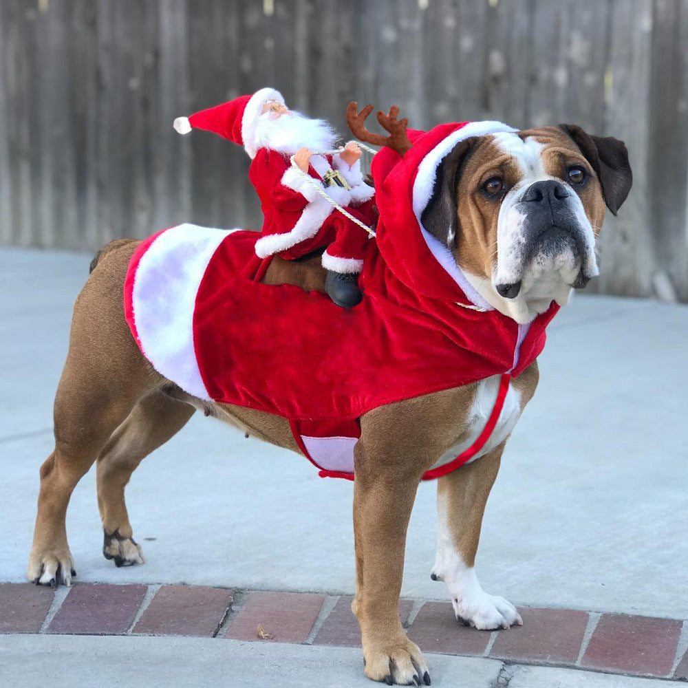 Santa-Paws Dog Coat