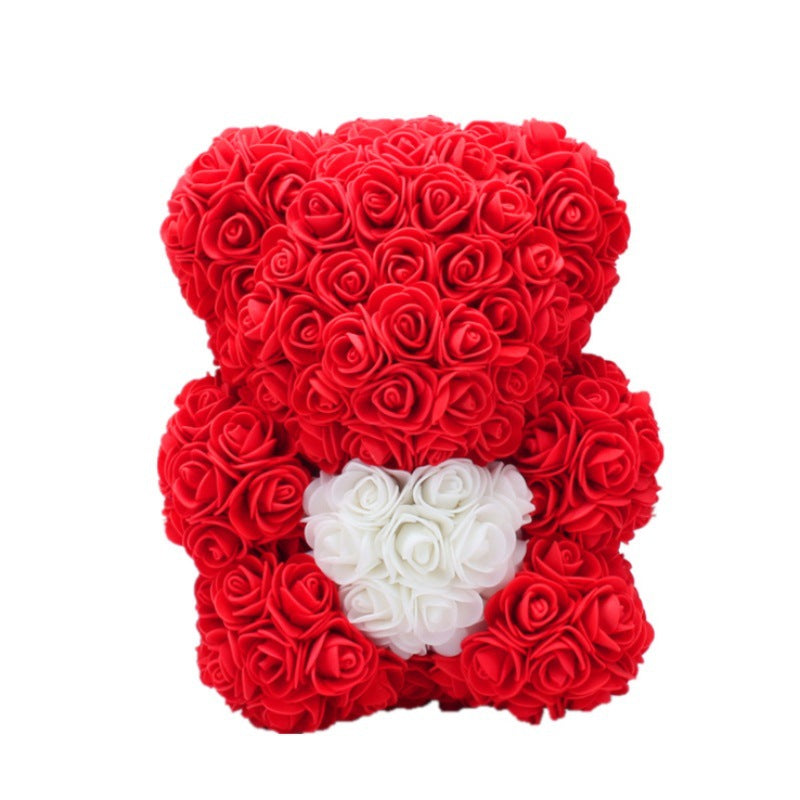 Eternal Rose Teddy Bear