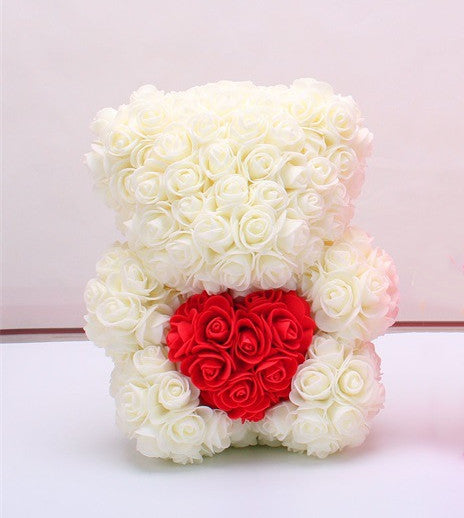 Eternal Rose Teddy Bear