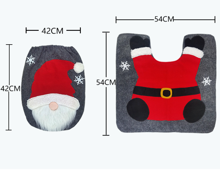 Seat Me Santa Bathroom Set