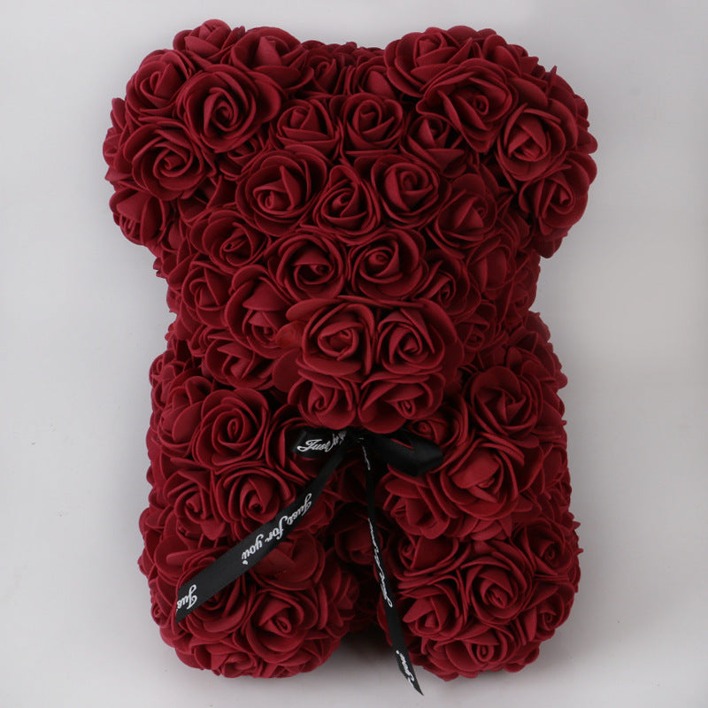 Eternal Rose Teddy Bear